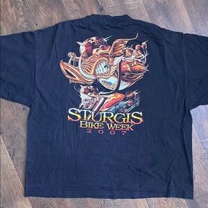 Sturgis Bike Week 2007 Black T-Shirt